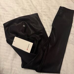 lululemon Align HR Pant 25" *Shine Black Leggings NWT